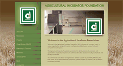 Desktop Screenshot of agincubator.org